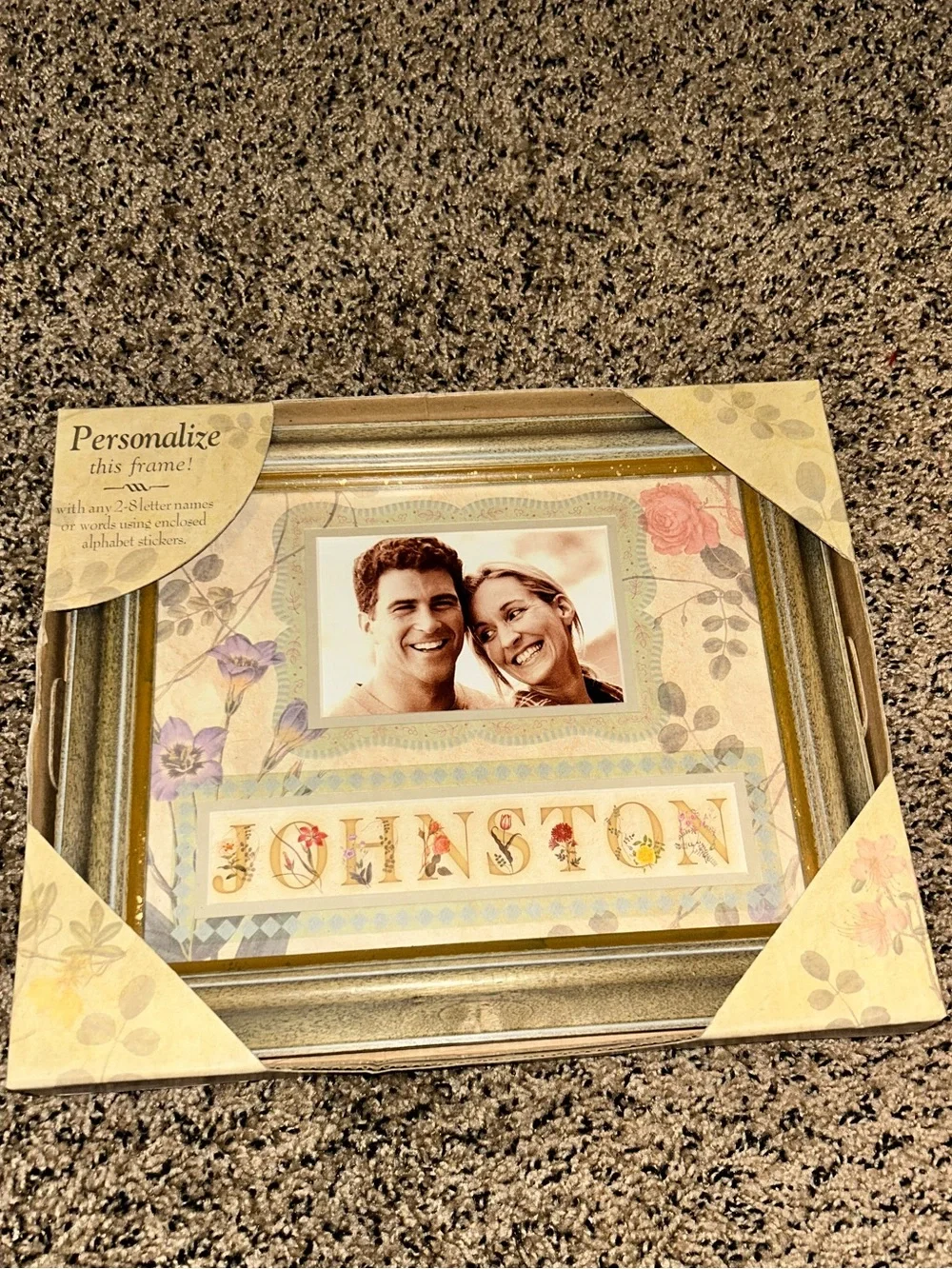 New K & Company Frame-A-Name Personalized Photo Frame Kit